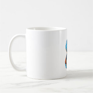 Kinetic Möbius Starburst Retro Klassischer Becher Kaffeetasse
