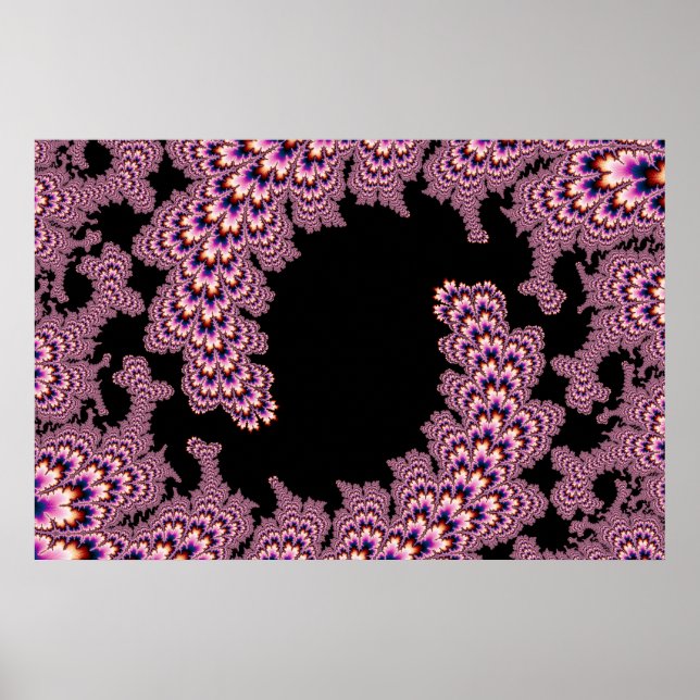 Kinetical - Mandelbrot Art Poster (Vorne)