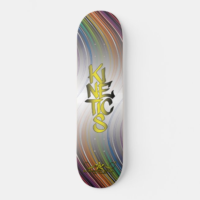 KINETIK 9/10 SKATEBOARD (Vorderseite)