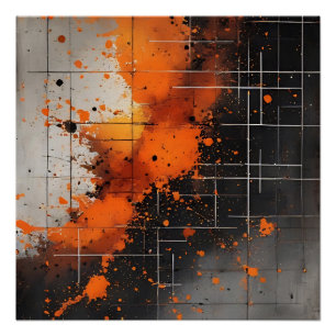 Kinetische Explosion Poster