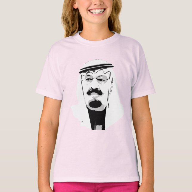 King Abdullah T-Shirt (Vorderseite)