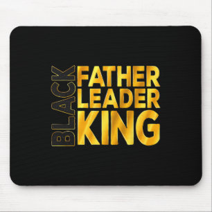 King African Afro Juneteenth F Mousepad
