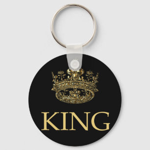 King and Crown Royal Emblem Schlüsselanhänger