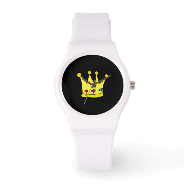King and Queen Crown Armbanduhr (Vorderseite)