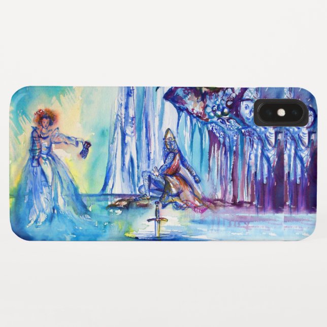 KING ARTHUR , LADY OF THE SEE UND EXCALIBUR Case-Mate iPhone HÜLLE (Rückseite (Horizontal))