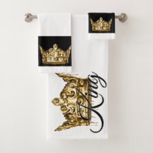 "King" Badetuch-Set