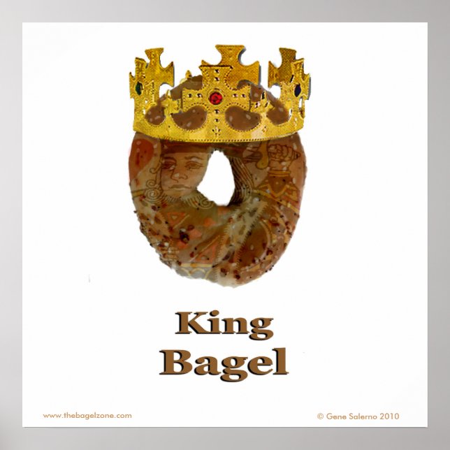 King Bagel Poster (Vorne)
