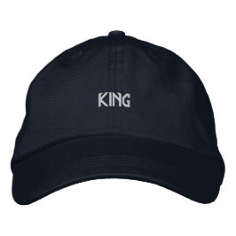 KING Bedruckt, kundenspezifisch hergestellt aus ro Bestickte Baseballkappe