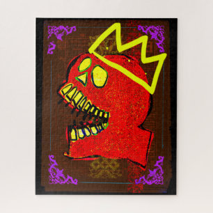 King Calavera Skull Geek NFT Art