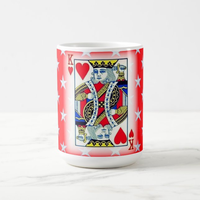 KING CARD KAFFEETASSE (Mittel)