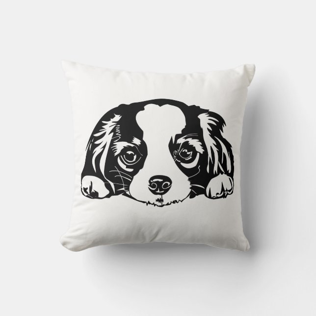 King Charles Cavalier Pillow Kissen (Vorderseite)