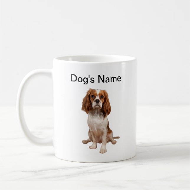 King Charles Cavalier Spaniel Tasse (Links)