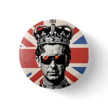 King Charles iii Abzeichen Button-Taste Gewerkscha