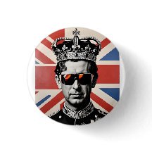 King Charles iii Abzeichen Button-Taste Gewerkscha