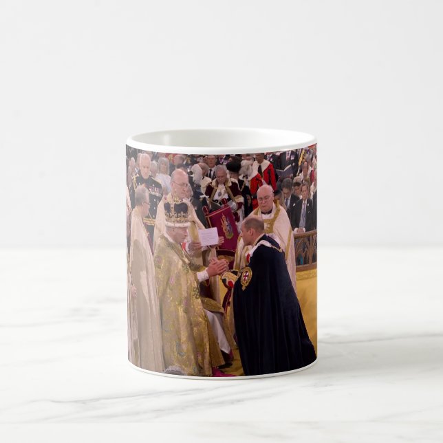 King Charles III Coronation Kaffeetasse (Mittel)