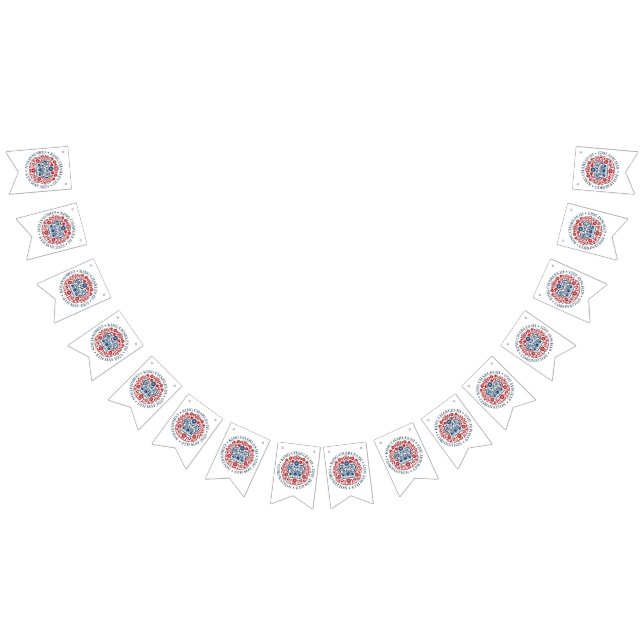 King Charles III Coronation Logo Wimpelkette (Alle)