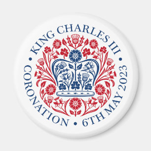 King Charles III Coronation Magnet