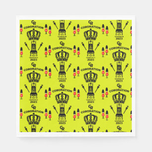 King Charles III Coronation Street Party Serviette