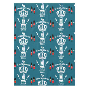 King Charles III Coronation Street Party Tischdecke