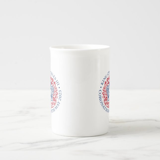 King Charles III Coronation Tasse (Vorderseite)