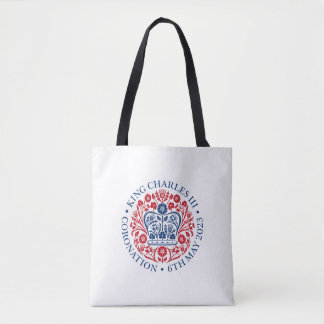 King Charles III Coronation Tote Bag Tasche