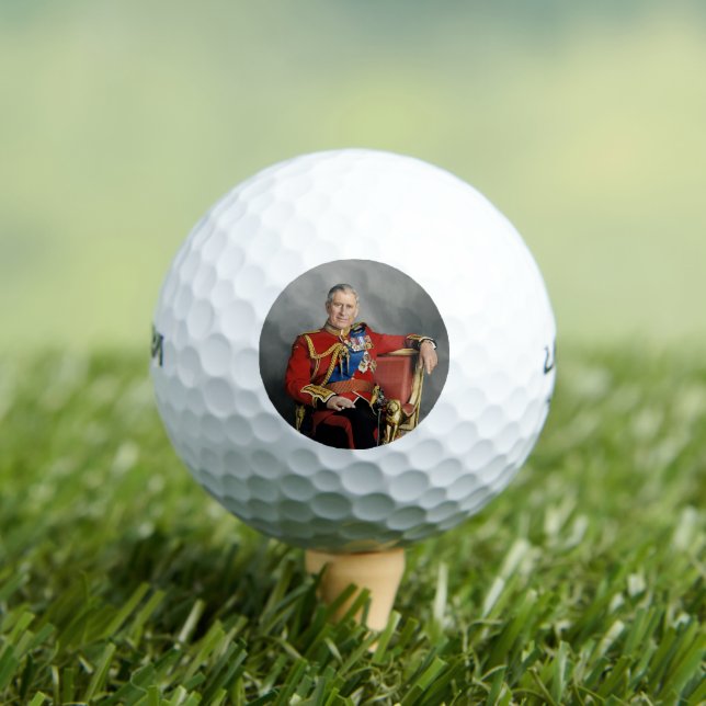 King Charles III Golfball (Insitu T-Shirt)