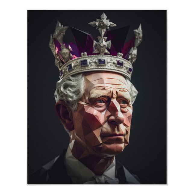 King Charles III Poster (Vorderseite)