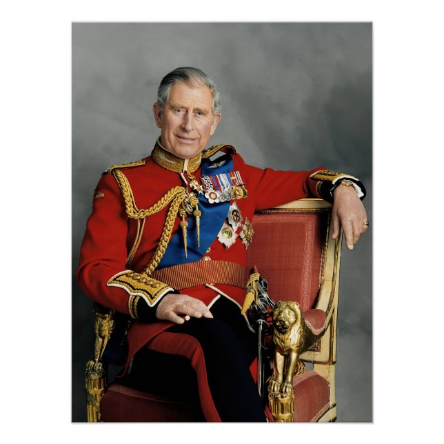 King Charles III Poster (Vorderseite)