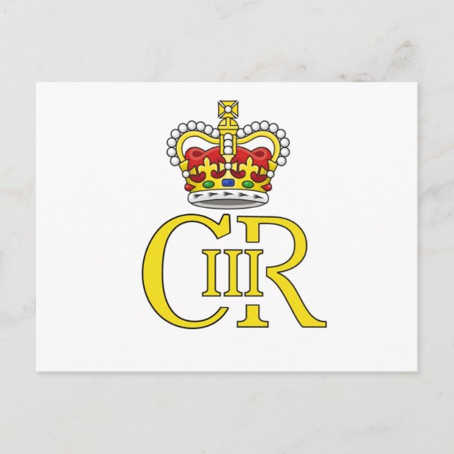 King Charles III. Postkarte (Vorderseite)