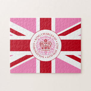 King Charles III Royal Coronation Logo Patriotic
