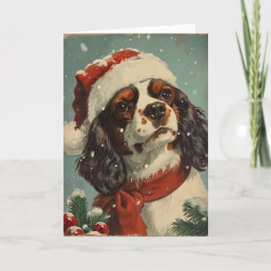 King Charles Spaniel personalisierte Weihnachten