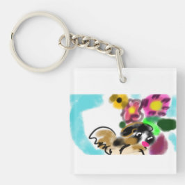 King charles spaniel  schlüsselanhänger