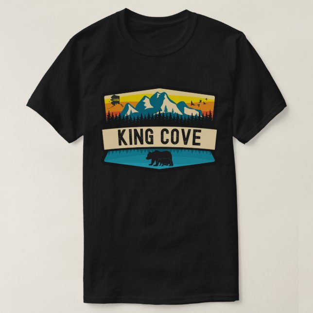 King Cove, Alaska T-Shirt (Design vorne)
