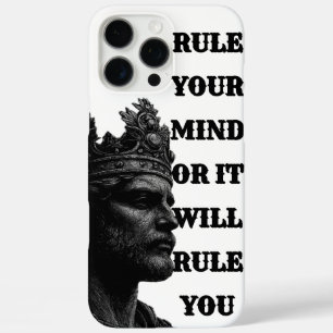 KING Crown Line Art Handyhülle – Bestimme jeden An iPhone 16 Pro Max Hülle