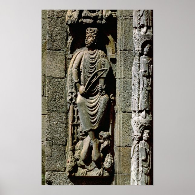 King David Poster (Vorne)