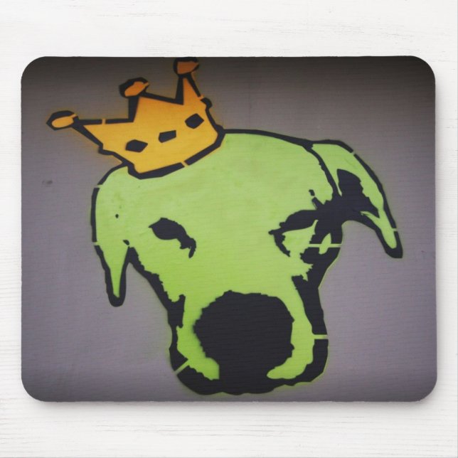 King Dog Mouse Pad Mousepad (Vorne)