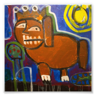 King Dog von Roberto & John Fotodruck