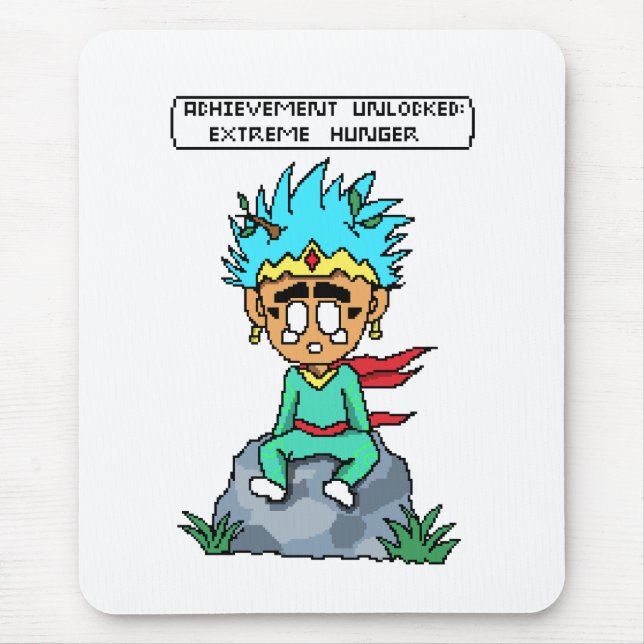 King Eric’s Jungle Breakdown – Pixel Art Mousepad (Vorne)