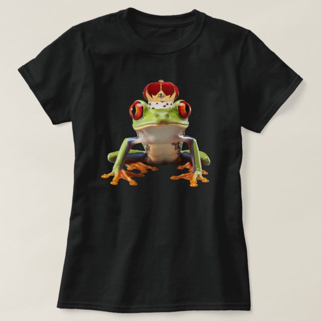 King Frog T-Shirt (Design vorne)