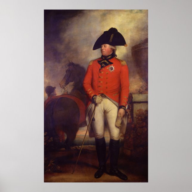 King George III 1799 von Sir William Beechey Poster (Vorne)