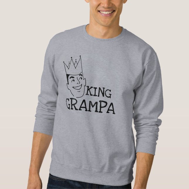 King Grampa T - Shirt und Geschenke (Vorderseite)