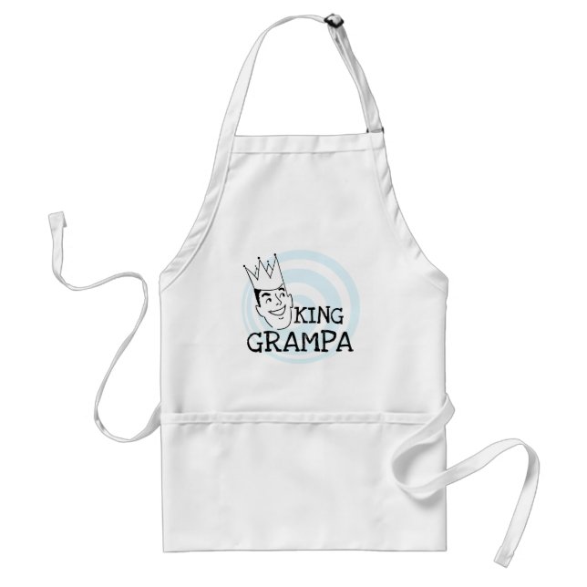 King Grampa T - Shirt und Geschenke Schürze (Vorne)