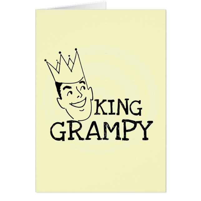King Grampy Tshirts und Geschenke (Vorne)