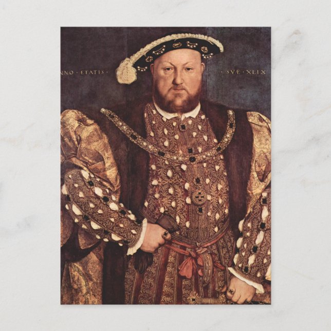King Henry VIII Postcard Postkarte (Vorderseite)
