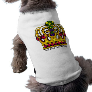 King Hund T-Shirt