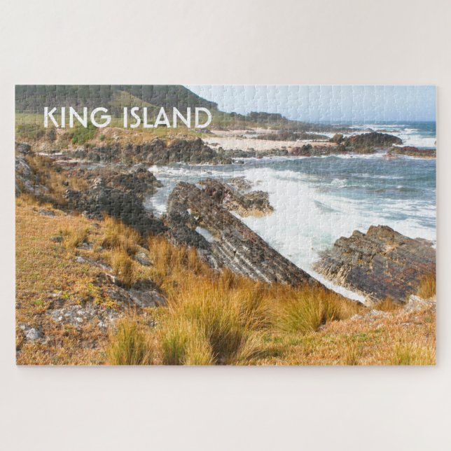 King Island: Bucht von WindSwept, Tasmania, Austra (Horizontal)