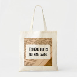 King James Bible Liebe Funny Tasche Christlich