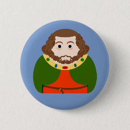 King John of England Button