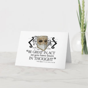 King John Quote Karte