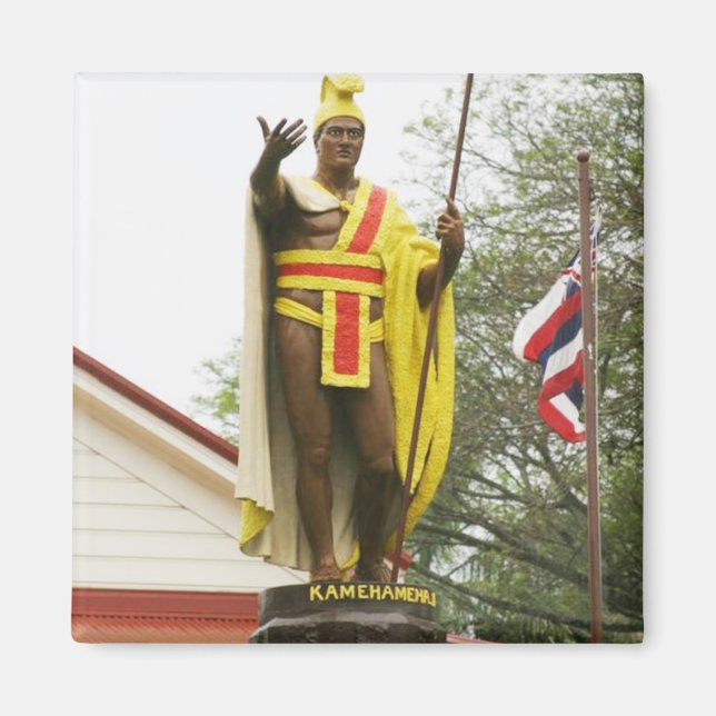King Kamehameha Statue - Magnet (Vorne)